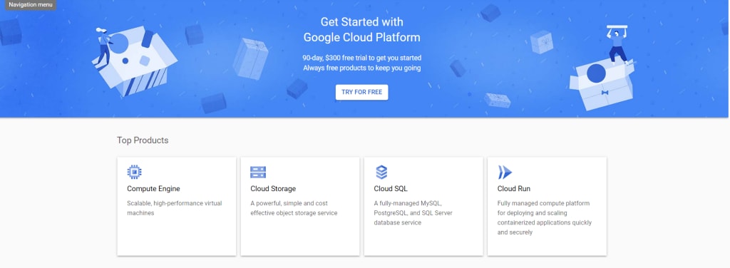 cloud sql high availability: gcp step1